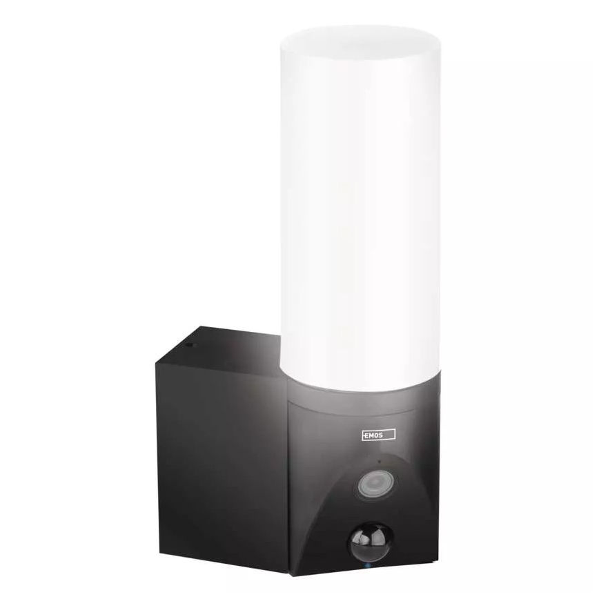 LED Smart Εξωτερικού χώρου camera με ένα φωστικό GoSmart LED/12W/230V 3200K IP65 Wi-Fi Tuya μαύρο