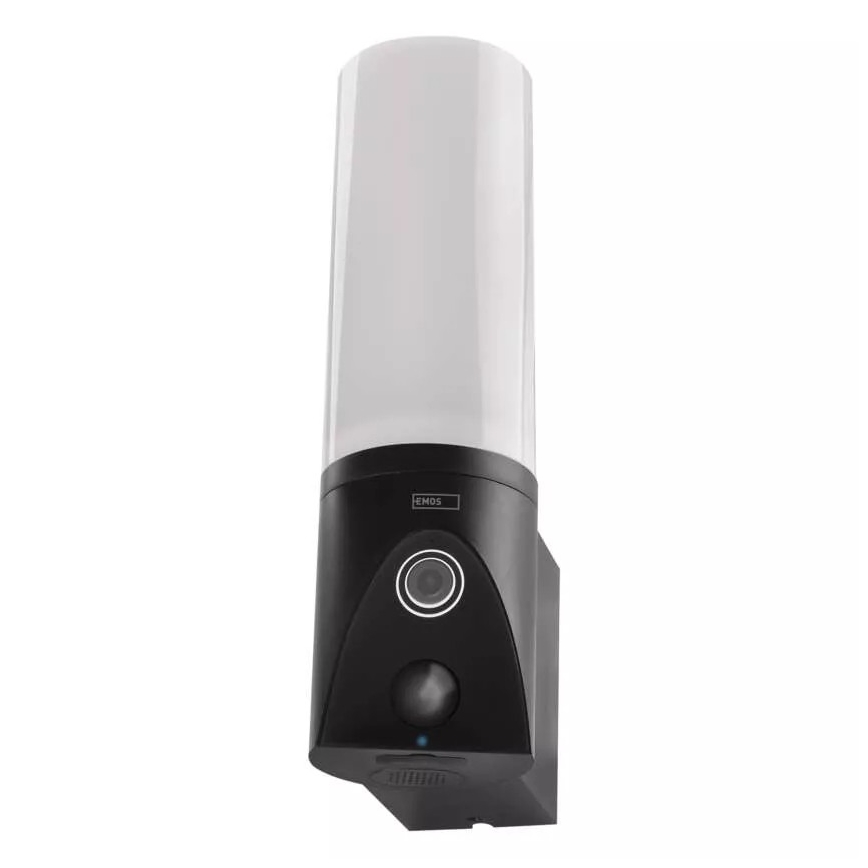 LED Smart Εξωτερικού χώρου camera με ένα φωστικό GoSmart LED/12W/230V 3200K IP65 Wi-Fi Tuya μαύρο