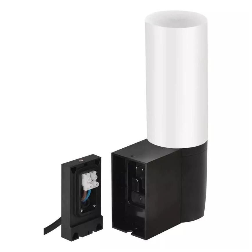 LED Smart Εξωτερικού χώρου camera με ένα φωστικό GoSmart LED/12W/230V 3200K IP65 Wi-Fi Tuya μαύρο
