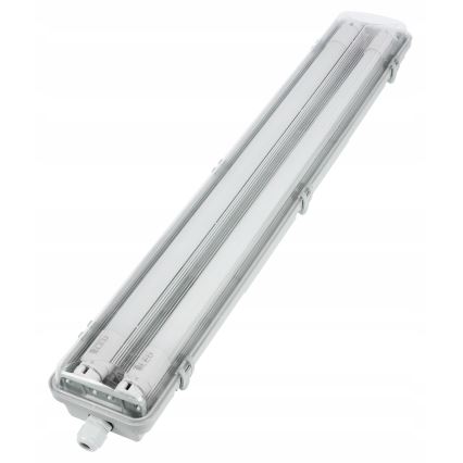 LED τεχνικό φωτιστικό φθορισμού T8 2xG13/10W/230V 6000K 60 cm IP65 λευκό