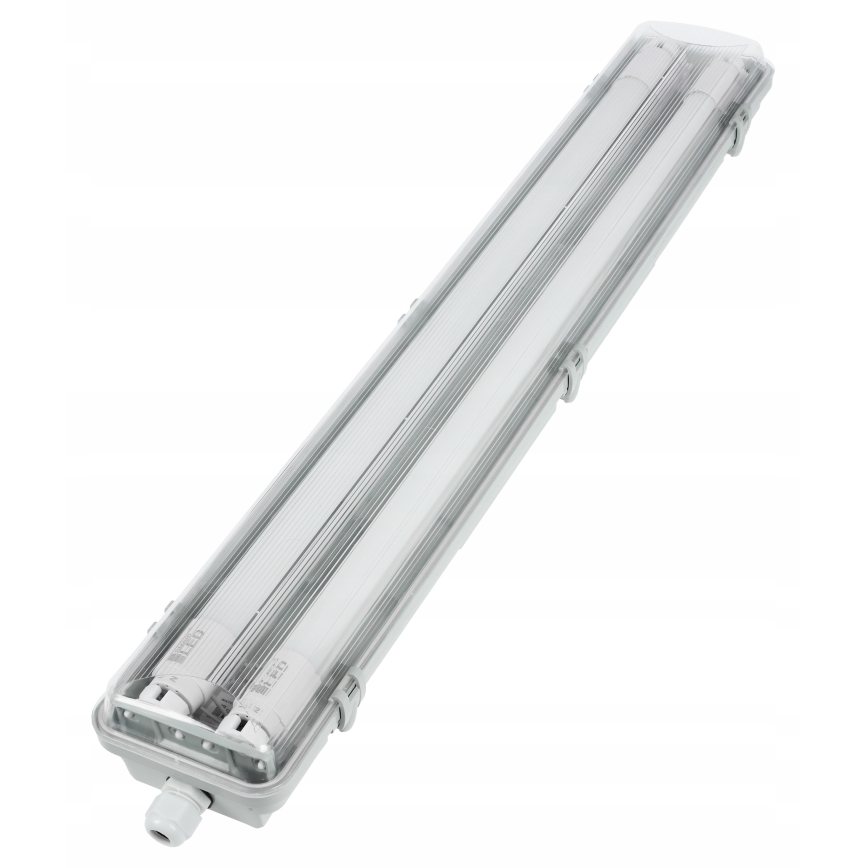 LED τεχνικό φωτιστικό φθορισμού T8 2xG13/10W/230V 6000K 60 cm IP65 λευκό