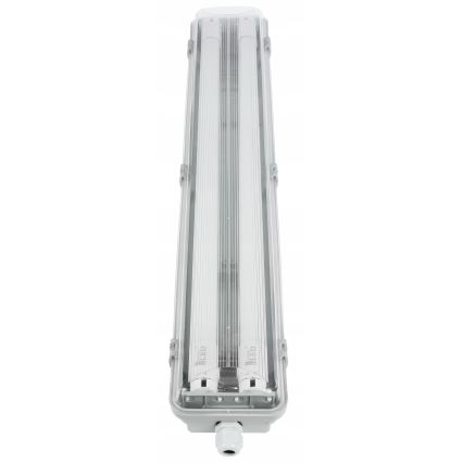 LED τεχνικό φωτιστικό φθορισμού T8 2xG13/10W/230V 6000K 60 cm IP65 λευκό