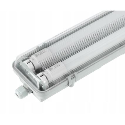 LED τεχνικό φωτιστικό φθορισμού T8 2xG13/10W/230V 6000K 60 cm IP65 λευκό
