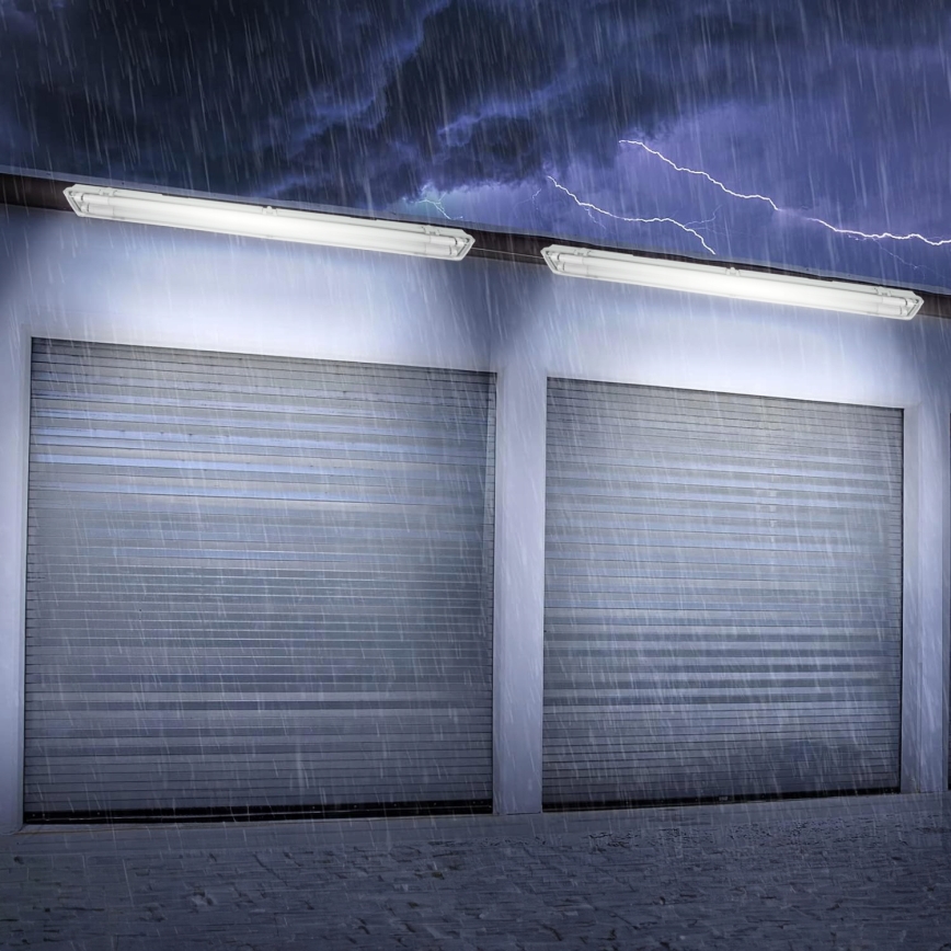 LED Τεχνικό φωτιστικό φθορισμού T8 2xG13/20W/230V 6500K 120 cm IP65 λευκό