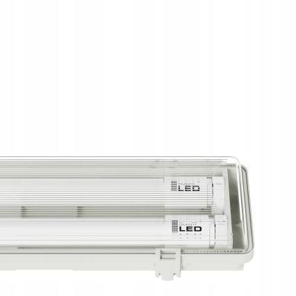 LED Τεχνικό φωτιστικό φθορισμού T8 2xG13/20W/230V 6500K 120 cm IP65 λευκό
