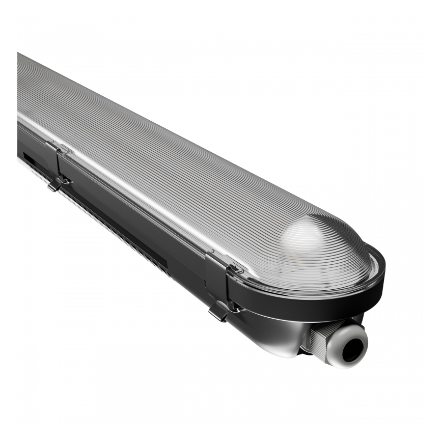 LED τεχνικό γραμμικό φωτιστικό LIMEA GIGANT PRO LED/20/26/33/40W/230V 4000K IK10 IP66 120 cm μαύρο