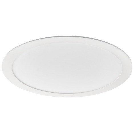 LED Xωνευτό φωτιστικό μπάνιου ROUNDA LED/24W/230V IP44 λευκό