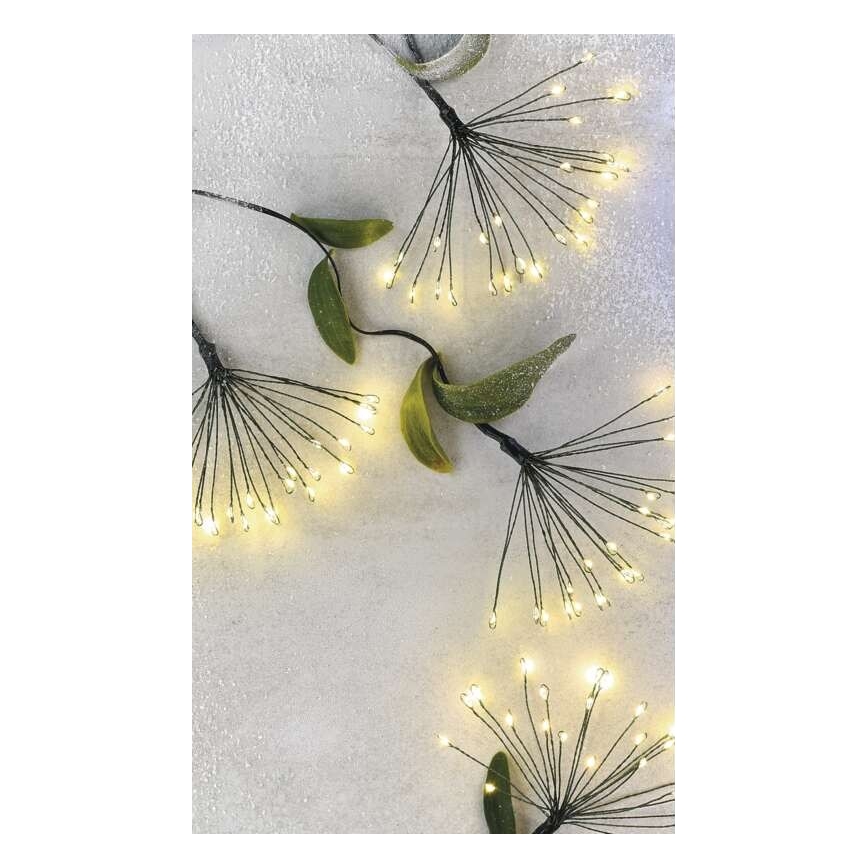 LED  γιρλάντα 150xLED/5,35m θερμό λευκό