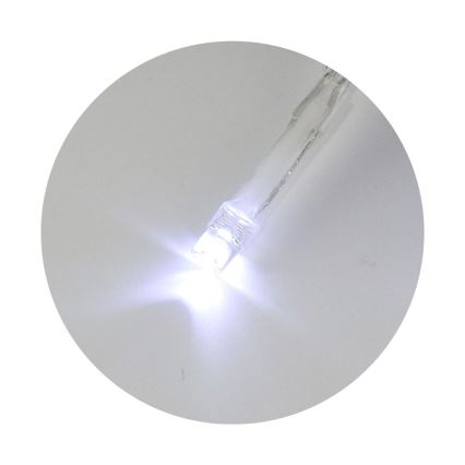 LED γιρλάντα 20xLED/2 λειτουργίες 2,4m ψυχρό λευκό