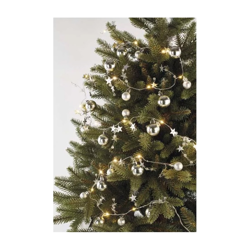 LED γιρλάντα 20xLED/2xAA 2,2 m θερμό λευκό