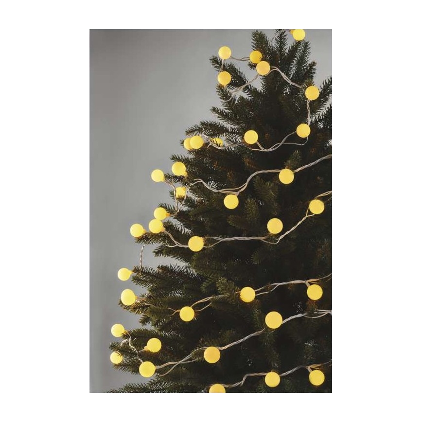 LED γιρλάντα εξωτερικού χώρου 40xLED/9m IP44 θερμό λευκό