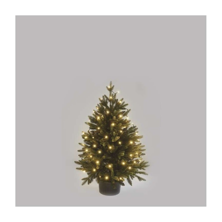 LED γιρλάντα εξωτερικού χώρου 80xLED/3xAA 6,1m IP44 θερμό λευκό