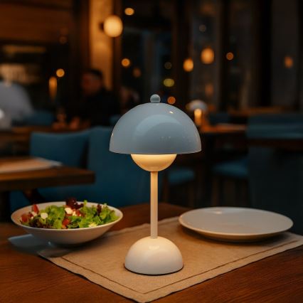 LED επαναφορτιζόμενη επιτραπέζια λάμπα αφής COSTA LED/3W/5V 2400 mAh 3000-6000K λευκή