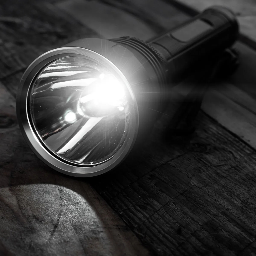 LED Ρυθμιζόμενος Φορτιζόμενος Φακός LED/20W/5V IPX5 1570 lm 8400 mAh