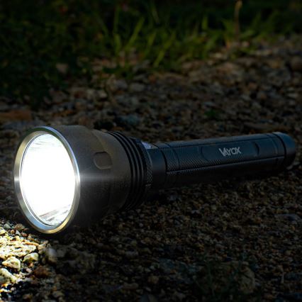 LED Ρυθμιζόμενος Φορτιζόμενος Φακός LED/20W/5V IPX5 1570 lm 8400 mAh