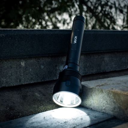 LED Ρυθμιζόμενος Φορτιζόμενος Φακός LED/20W/5V IPX5 1570 lm 8400 mAh