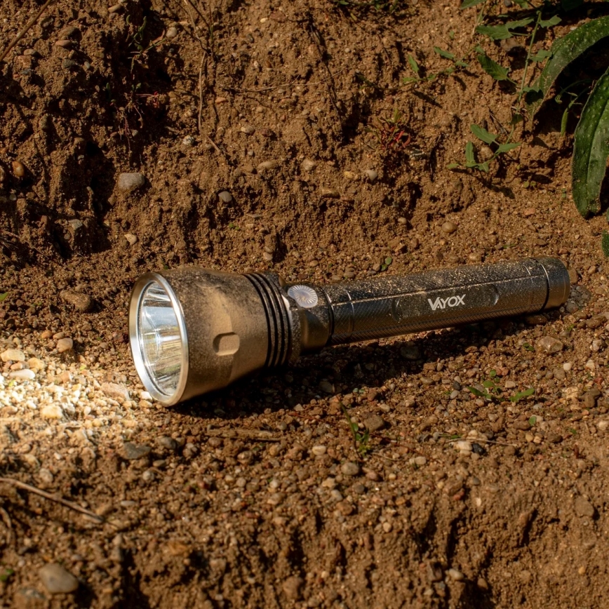 LED Ρυθμιζόμενος Φορτιζόμενος Φακός LED/20W/5V IPX5 1570 lm 8400 mAh