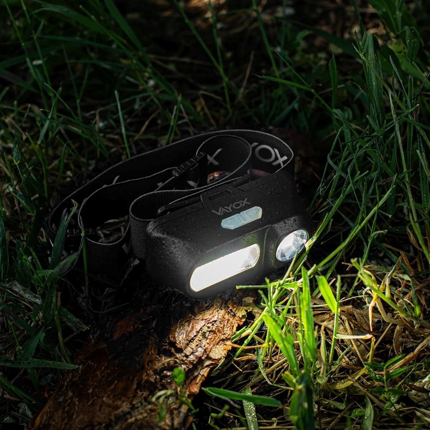 LED Ρυθμιζόμενος Φακός Κεφαλής Επαναφορτιζόμενος 2xLED/5V IPX4 250 lm 2000 mAh