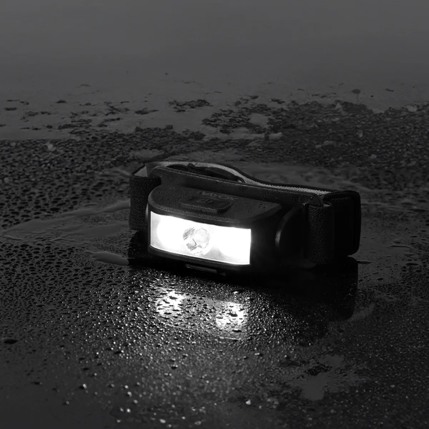 LED Ρυθμιζόμενος Φακός Κεφαλής Επαναφορτιζόμενος 3xLED/5V IPX4 100 lm 1200 mAh