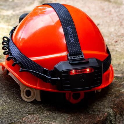 LED Επαναφορτιζόμενος Φακός Κεφαλής με Αισθητήρα, Λειτουργία Powerbank και Κόκκινο Φως LED/10W/5V IP44 1200 lm 4000 mAh