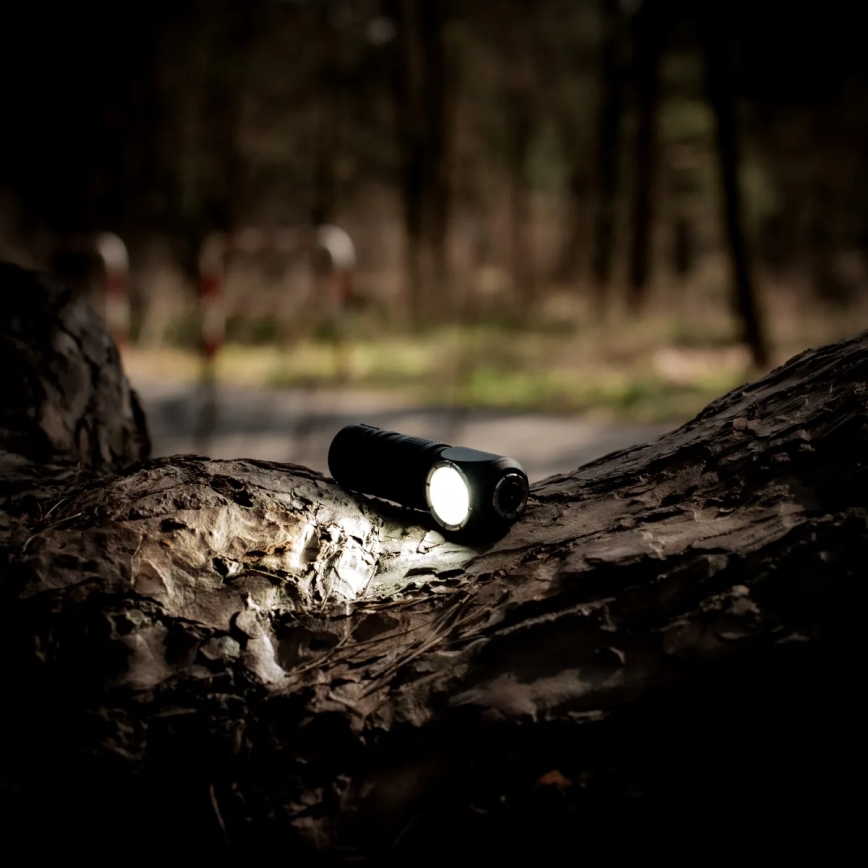 LED ρυθμιζόμενος επαναφορτιζόμενος φακός κεφαλής με κόκκινο φως 3-σε-1 LED/10W/5V IP66 500 lm 800 mAh