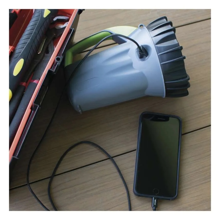 LED Επαναφορτιζόμενος φακός LED/3,7V 4000 mAh