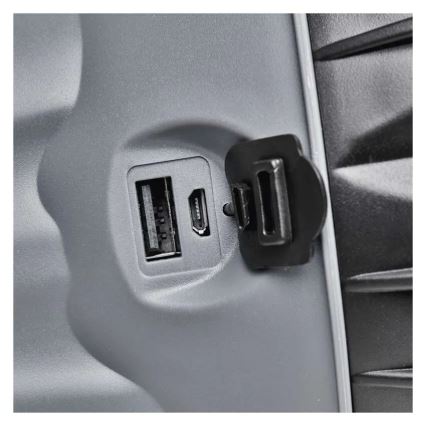 LED Επαναφορτιζόμενος φακός LED/3,7V 4000 mAh