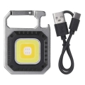 LED Επαναφορτιζόμενος φακός LED/USB/3,7V IP44 750 lm 400 mAh