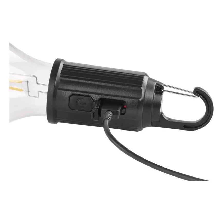 LED επαναφορτιζόμενος φακός LED/USB IP44 90 lm 400 mAh