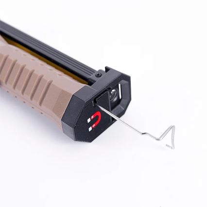 LED Επαναφορτιζόμενος ρυθμιζόμενος φακός εργασίας με λειτουργία powerbank LED/4W/5V IPX4 600 lm 2000 mAh