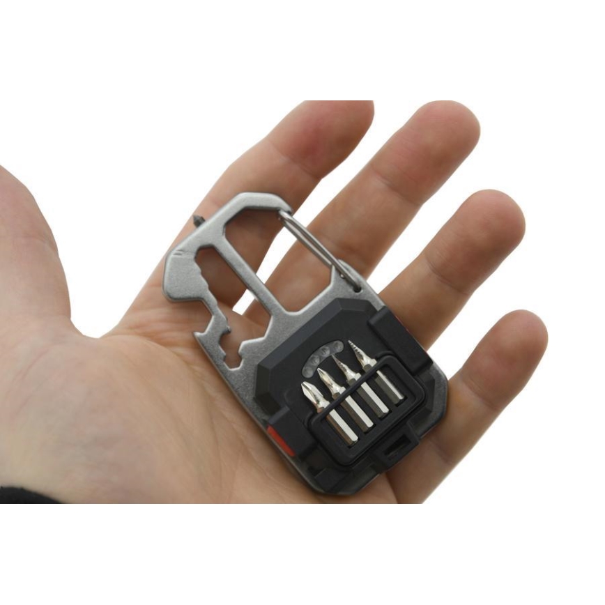 LED Φορητός Πολυλειτουργικός Φακός με Βάση LED/USB-C 400 mAh