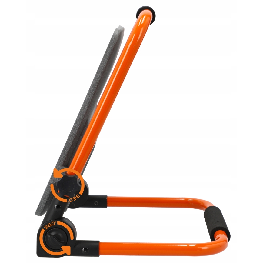 LED επαναφορτιζόμενος προβολέας με τρίποδο LED/100W/3,2V 4500K 15000 mAh IP65 πορτοκαλί