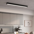 LED επιφανειακό/κρεμαστό φωτιστικό σε καλώδιο LED/44W/230V 4000K 120 cm μαύρο