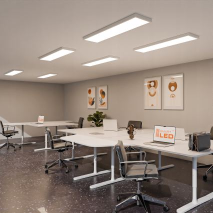 LED Επιφανειακό πάνελ LED/60W/230V 30x120 cm λευκό