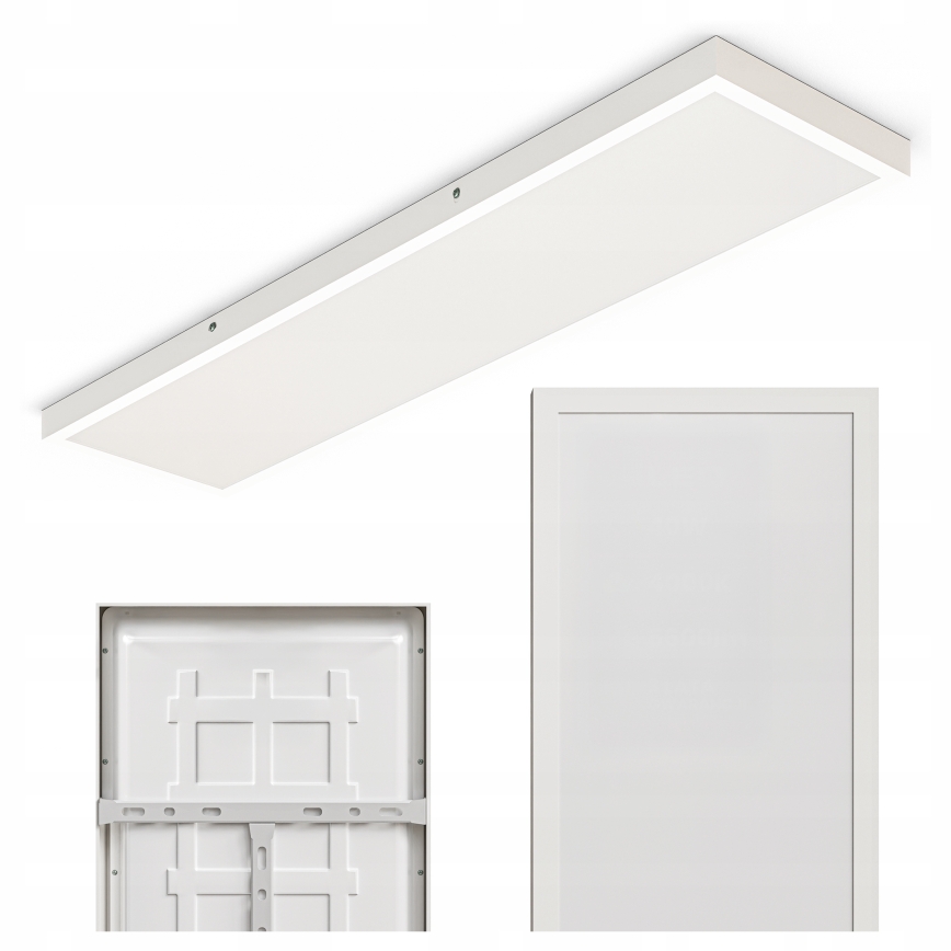 LED Επιφανειακό πάνελ LED/60W/230V 30x120 cm λευκό