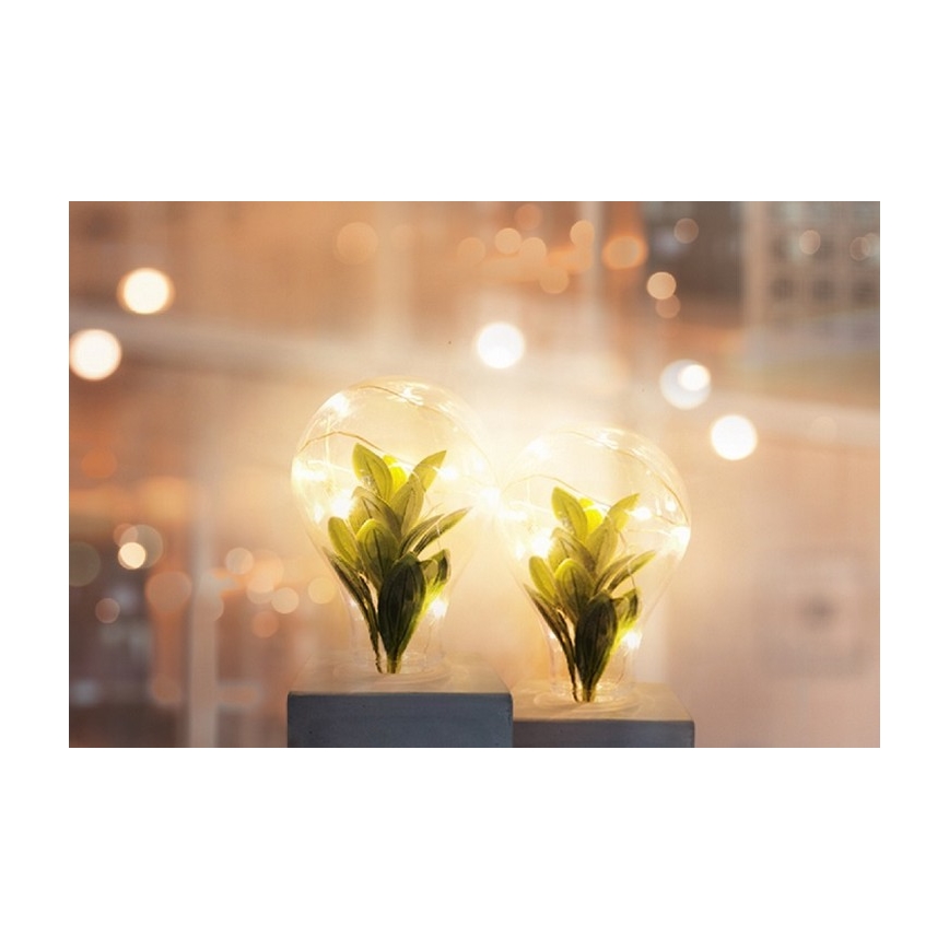 LED επιτραπέζια λάμπα LIV LED/2xAAA γκρι