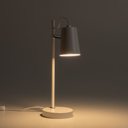LED Επιτραπέζιο φωτιστικό 1xE14/4,9W/230V λευκό