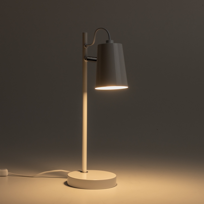 LED Επιτραπέζιο φωτιστικό 1xE14/4,9W/230V λευκό