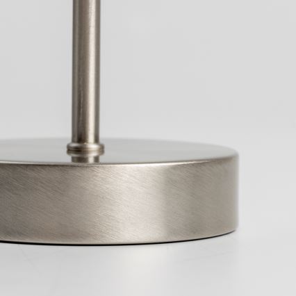 LED επιτραπέζιο φωτιστικό 1xE14/5W/230V λευκό/ματ χρώμιο