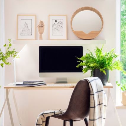 LED Ρυθμιζόμενο Επιτραπέζιο Φωτιστικό NOBLITE N LED/7W/230V 3000/4000/6500K λευκό