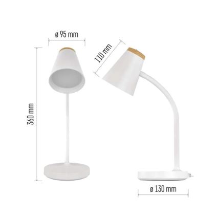 LED επιτραπέζιο φωτιστικό TARA LED/4,5W/230V 4000K λευκό