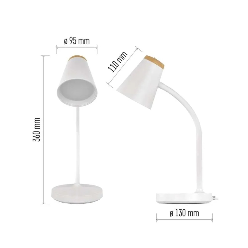 LED επιτραπέζιο φωτιστικό TARA LED/4,5W/230V 4000K λευκό