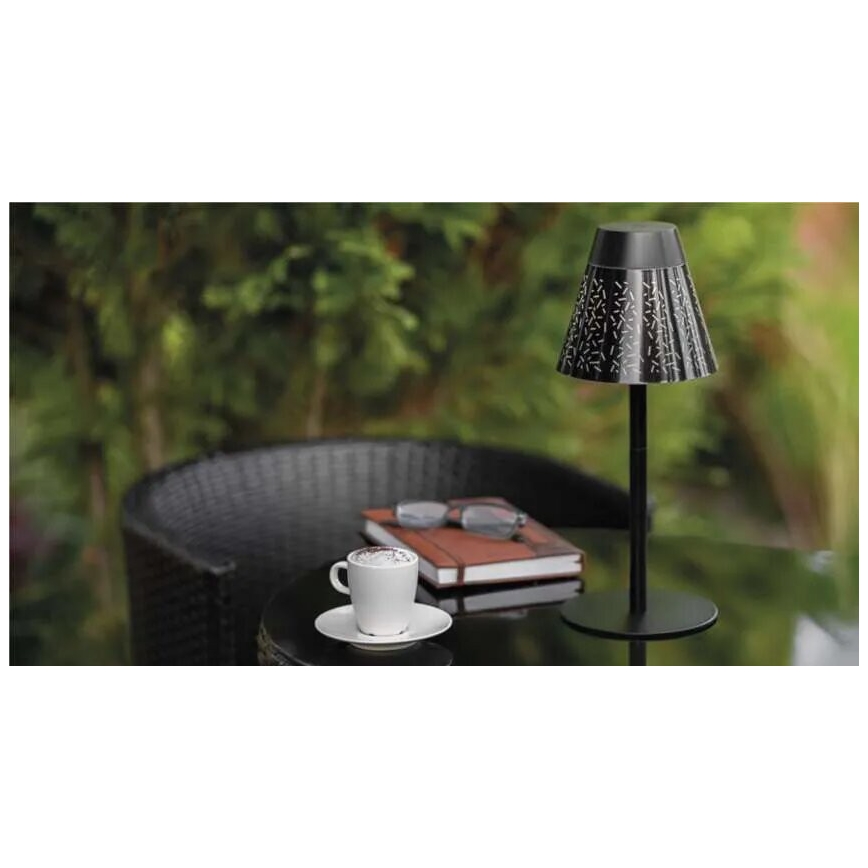 LED Ρυθμιζόμενο Φωτιστικό Εξωτερικού Χώρου Επιτραπέζιο Επαναφορτιζόμενο LED/4,2W/5V 2200mAh IP44