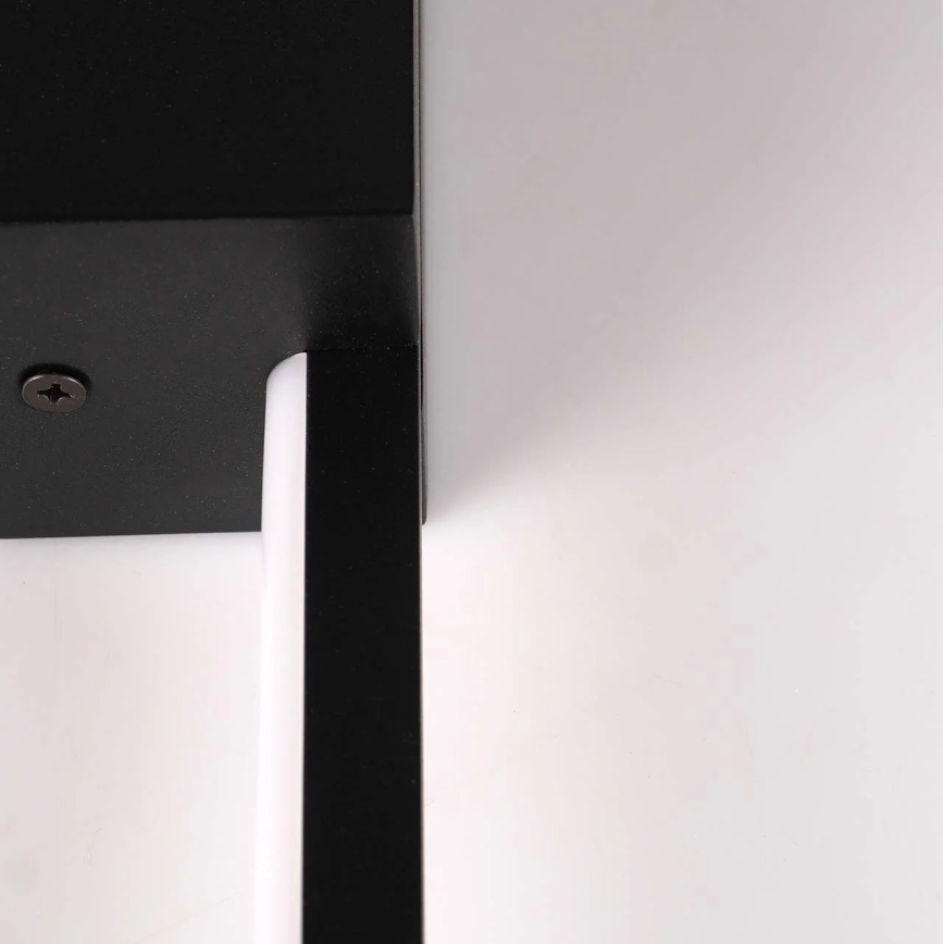 LED Επιτοίχιο φωτιστικό AISHA LED/12W/230V 4000K μαύρο