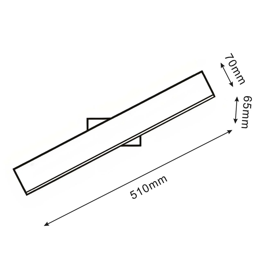 LED επιτοίχιο φωτιστικό BERNADETTA LED/10W/230V 4000K λευκό