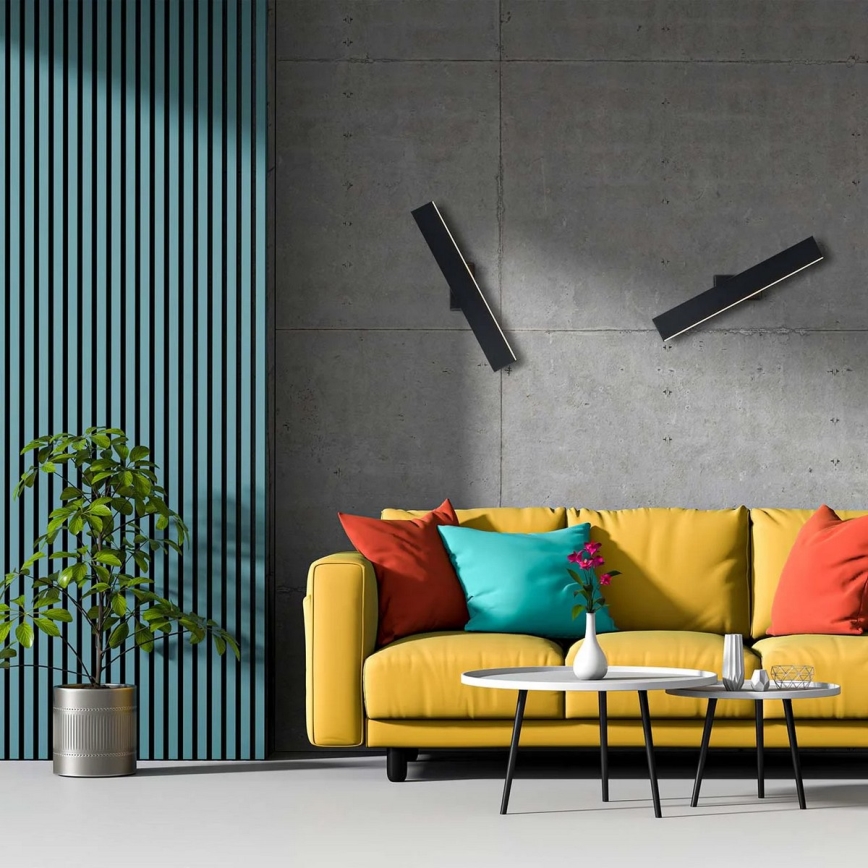 LED Επιτοίχιο φωτιστικό BERNADETTA LED/10W/230V 4000K μαύρο