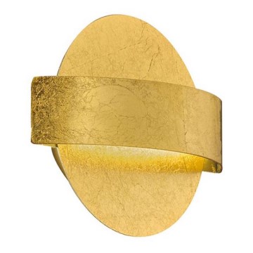 LED Επιτοίχιο φωτιστικό KOBEN LED/11W/230V χρυσό