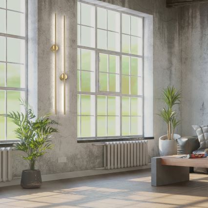 LED Επιτοίχιο φωτιστικό LANA LED/12W/230V 4000K ματ χρυσό