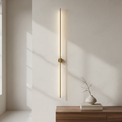 LED Επιτοίχιο φωτιστικό LANA LED/12W/230V 4000K ματ χρυσό