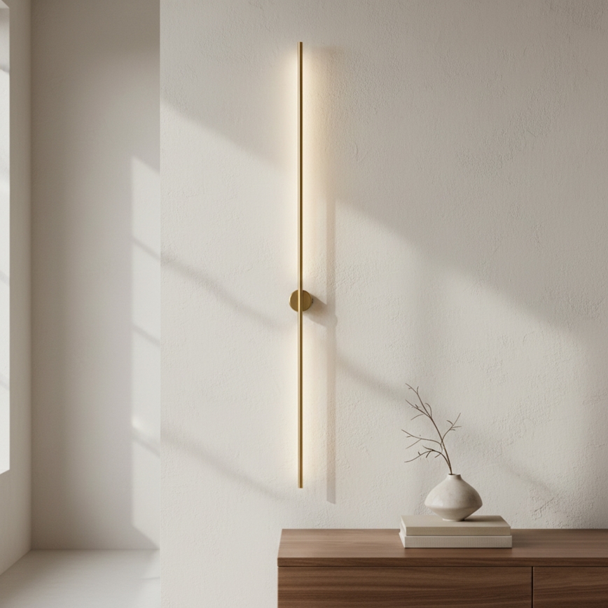 LED Επιτοίχιο φωτιστικό LANA LED/12W/230V 4000K ματ χρυσό